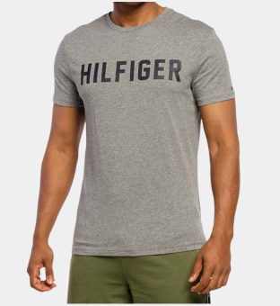 Tommy Hilfiger T-paita Miehet Mid Harmaa Heather