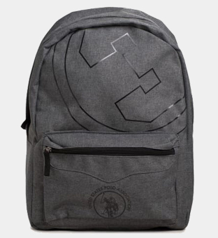 U.S. Polo Assn. Reppu Unisex Tumma Harmaa