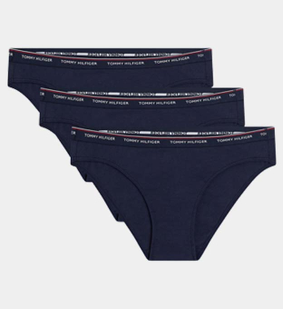 Tommy Hilfiger 3 Pakkaus Bikinies Naisten Tummansininen Bleiseri